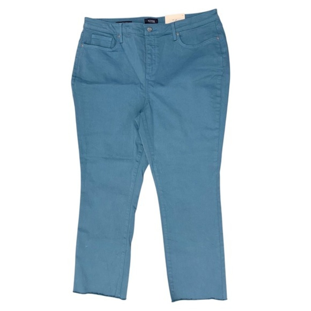 NYDJ Womens Size 16 Slim Sheri Artist Blue Jeans NWT